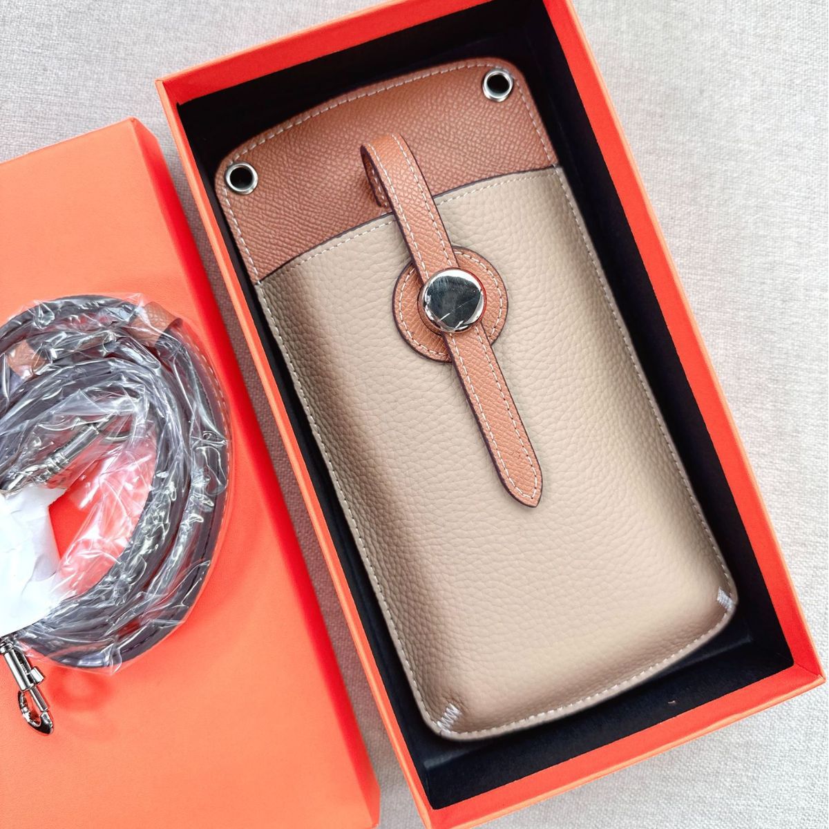 High-grade Genuine Leather Mobile Fashion Color Phone Bags