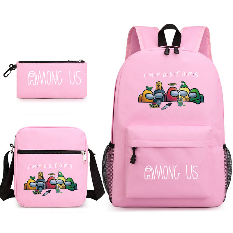 Game Among Space Werewolf Killing Pencil Backpacks