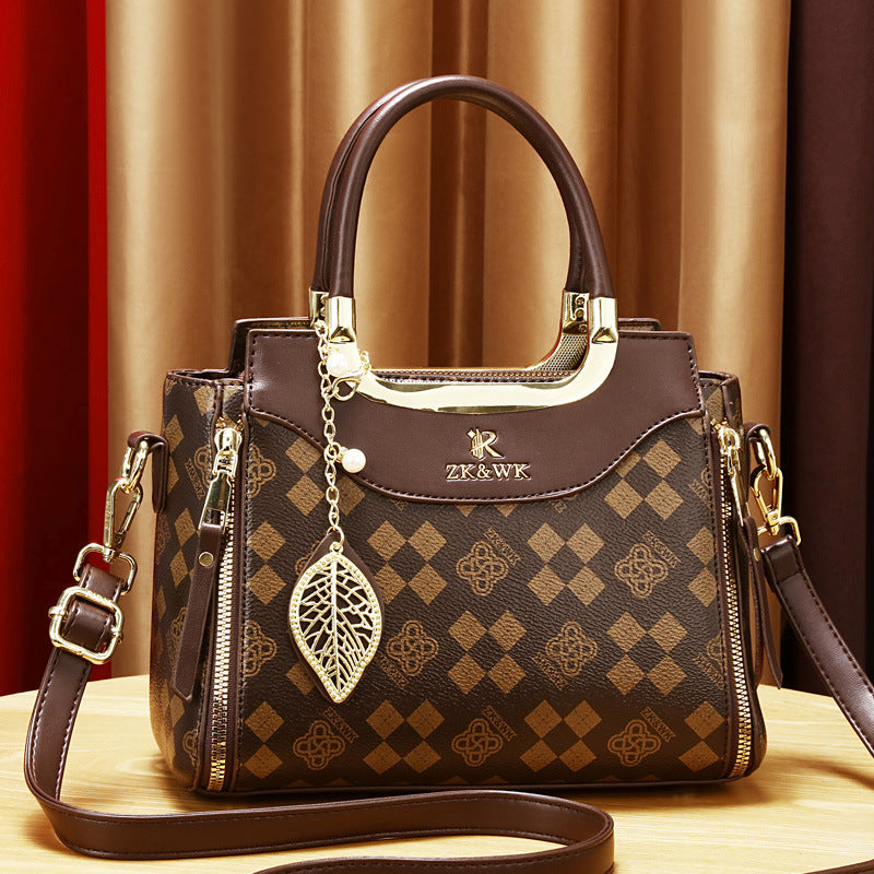 Fashion Today Popular Embossed Portable Mom Bags