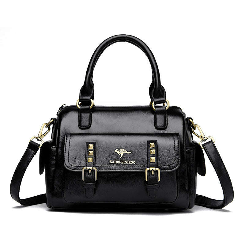 Women's Stylish Fashion Contrast Color Elegant Handbags