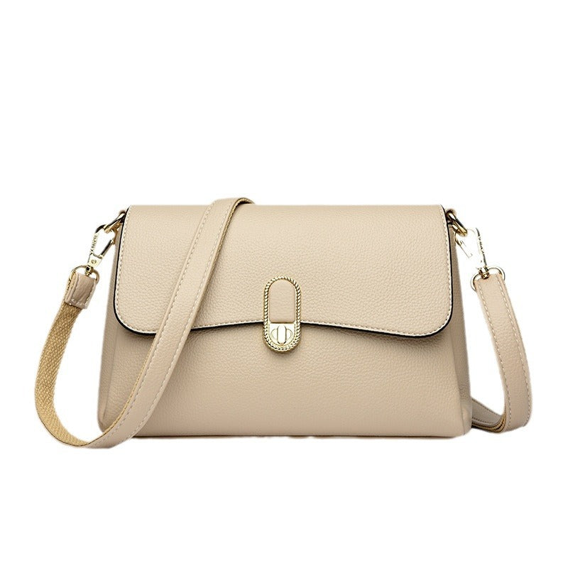 Women's Beautiful Fashion Soft Leather Mother Shoulder Bags