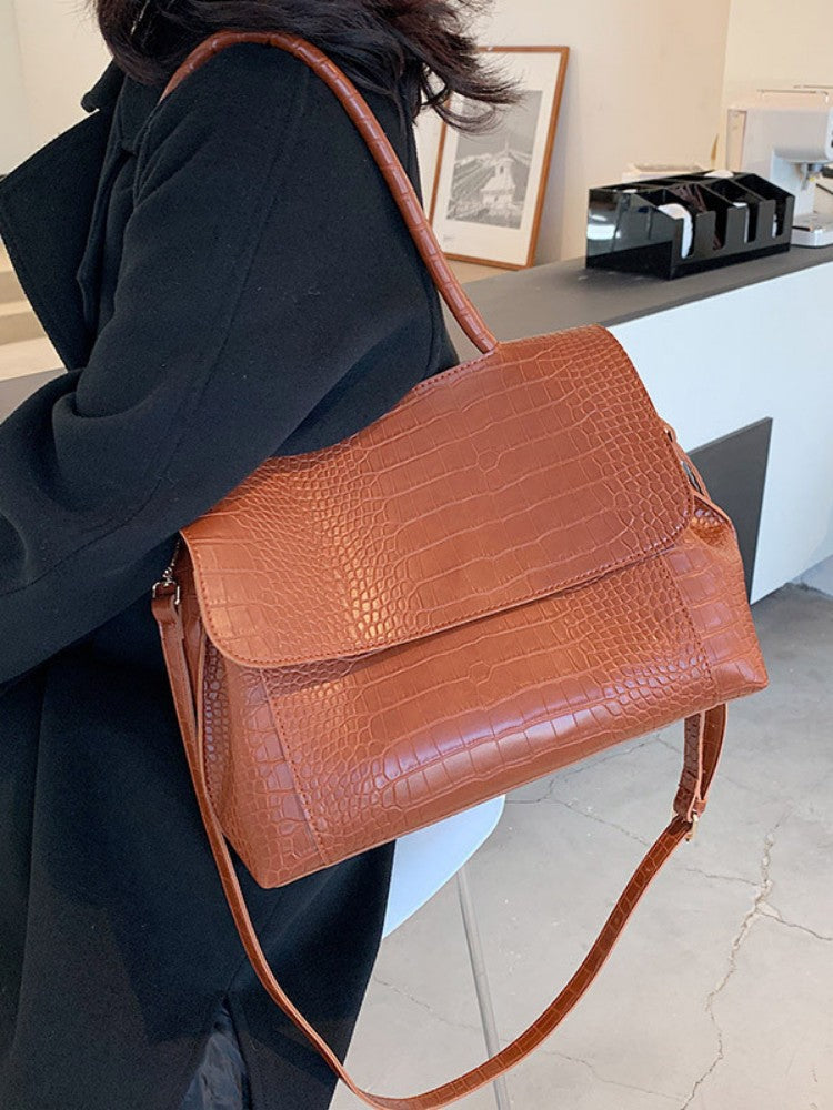 Women's Fashionable Portable High Sense Design Large Bags