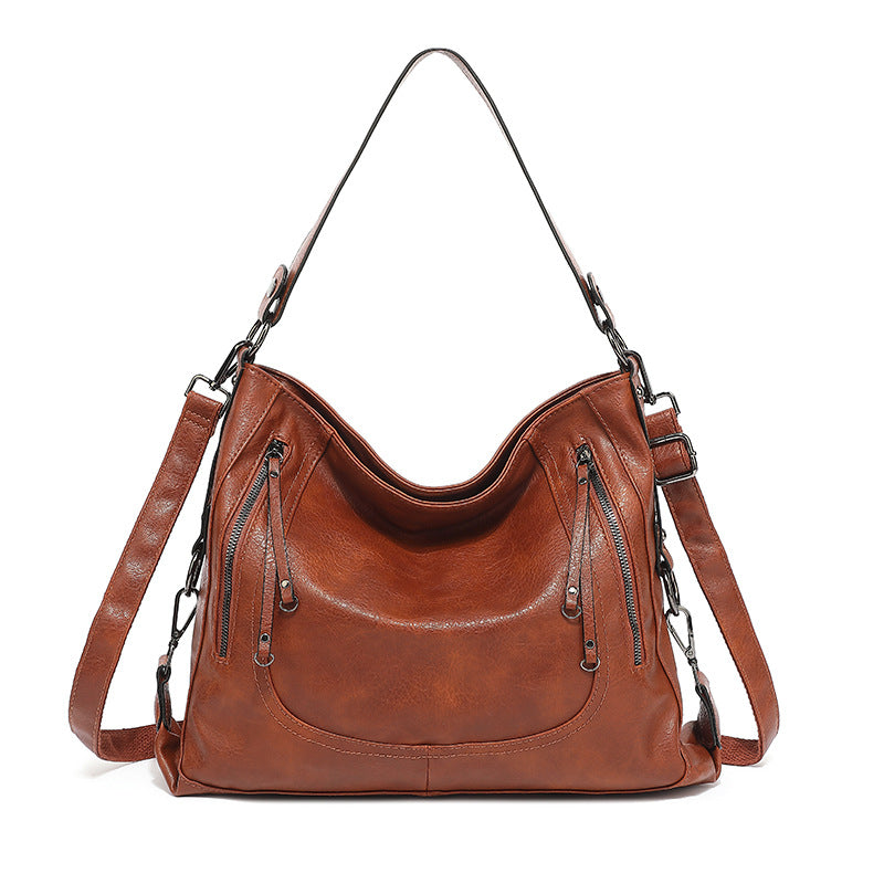 Trend Large Capacity Totes Portable Retro Shoulder Bags