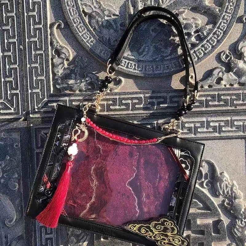 Flying In The Sky Ancient Chinese Crossbody Bags