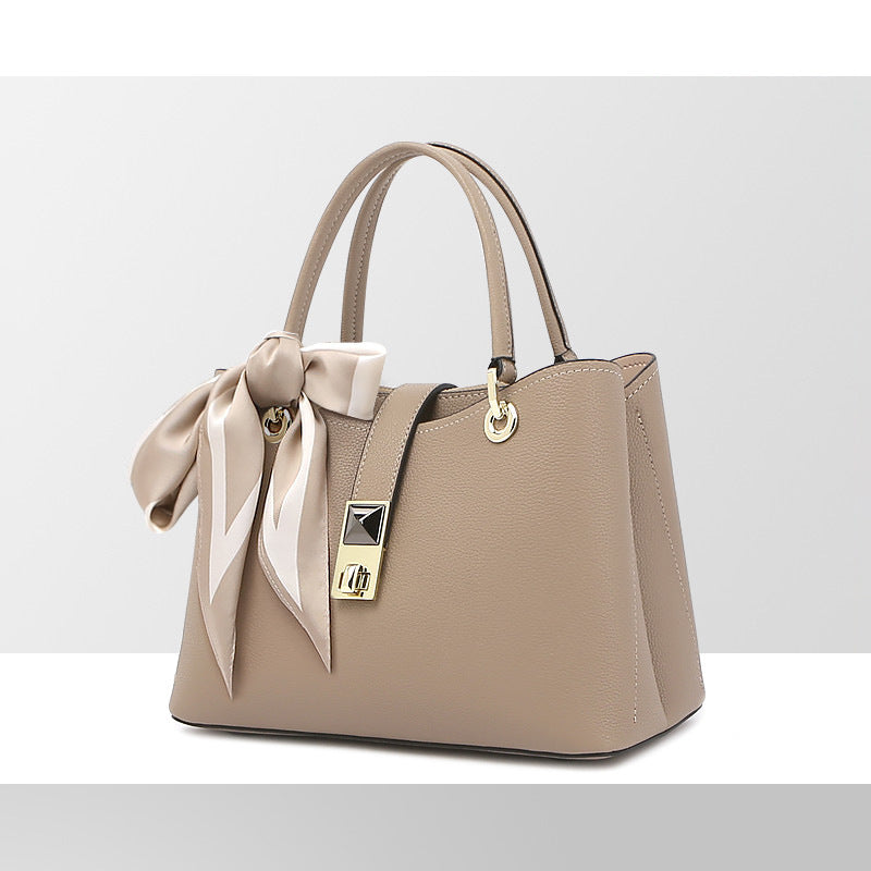 Women's Genuine Leather Elegant Female Birthday High Sense Women's Handbag