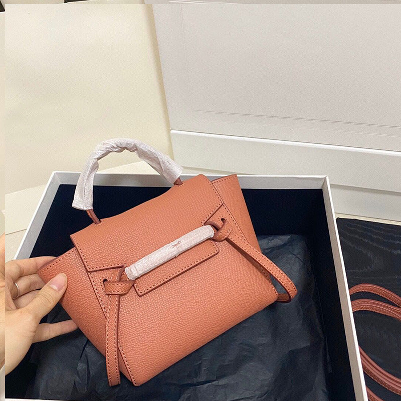 Women's Trendy Summer Catfish Portable Cowhide Wings Shoulder Bags