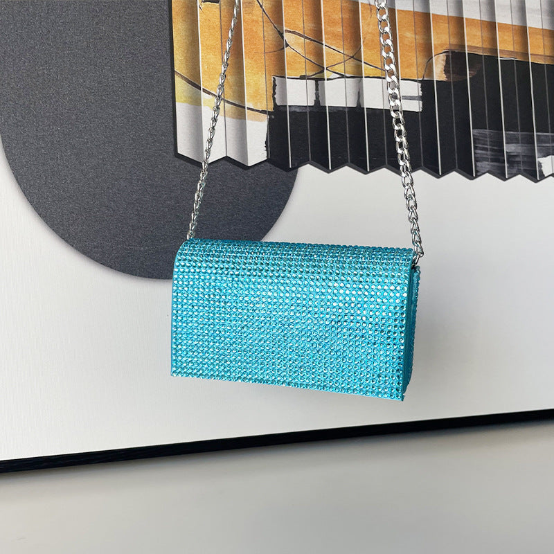 Women's Nightclub Rhinestone Clutch Niche Diamond Underarm Handbags