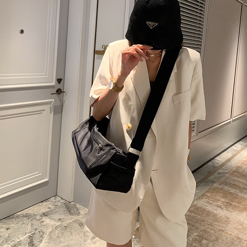 Women's Fashion Toast Popular Oxford Cloth Large Lightweight Shoulder Bags