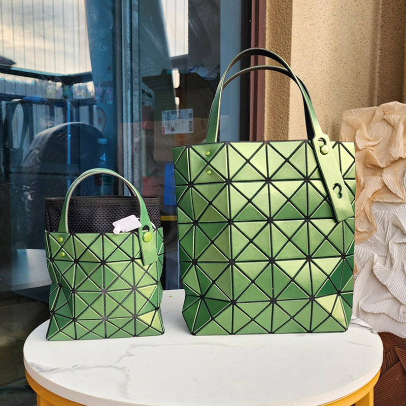 Charming Mini Box Geometric Rhombus Life Handbags