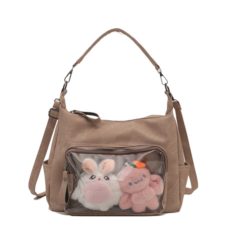 Style Transparent Barlow Valley Cartoon Large Capacity Versatile Bags