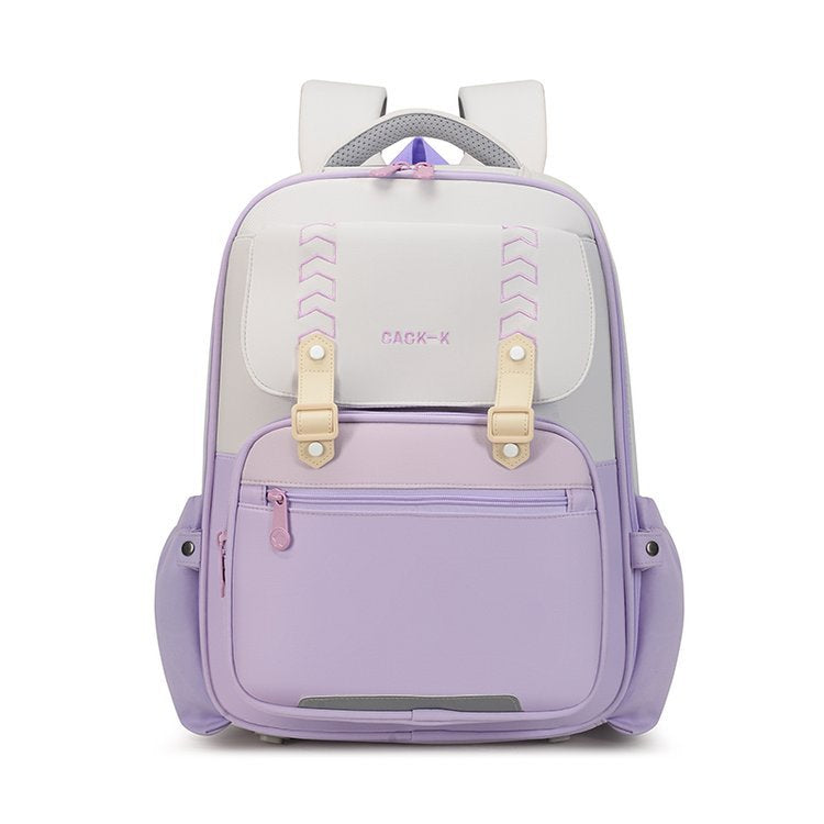 Large Capacity Burden Reduction Spine Protection Elementary School Students' Schoolbags