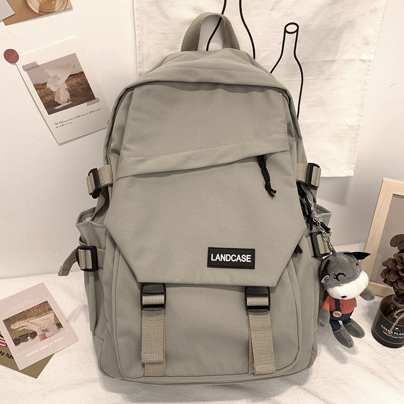 Men's Male College Fashion Campus Female Korean Middle School Students' Schoolbags