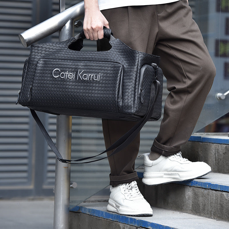 Men's Traveling Large Capacity Long Short Distance Business Men's Handbags