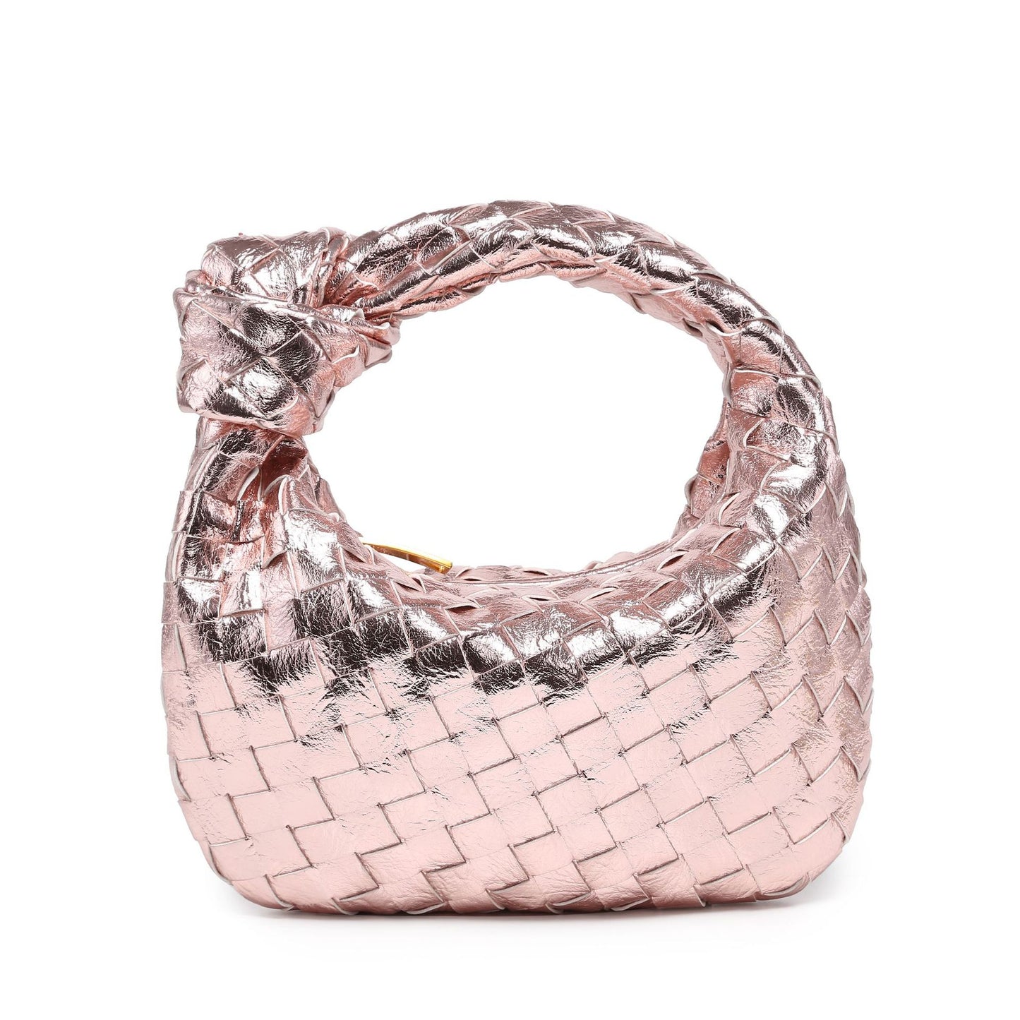 Fashion Trend Dumpling Knotted Hand-woven Croissant Handbags