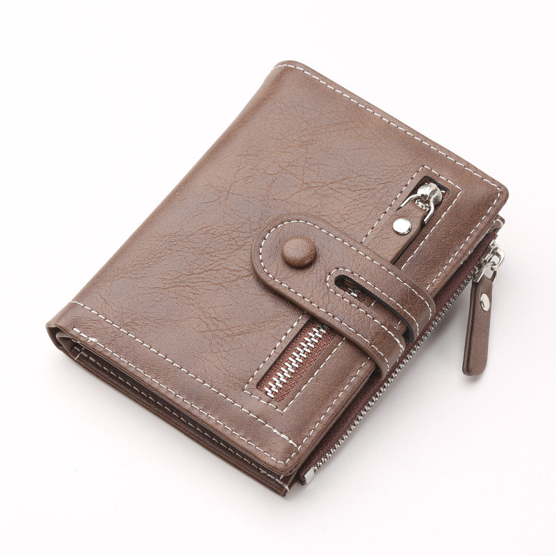 Casual Pretty Men's Business Simplicity Polyester Men's Wallet