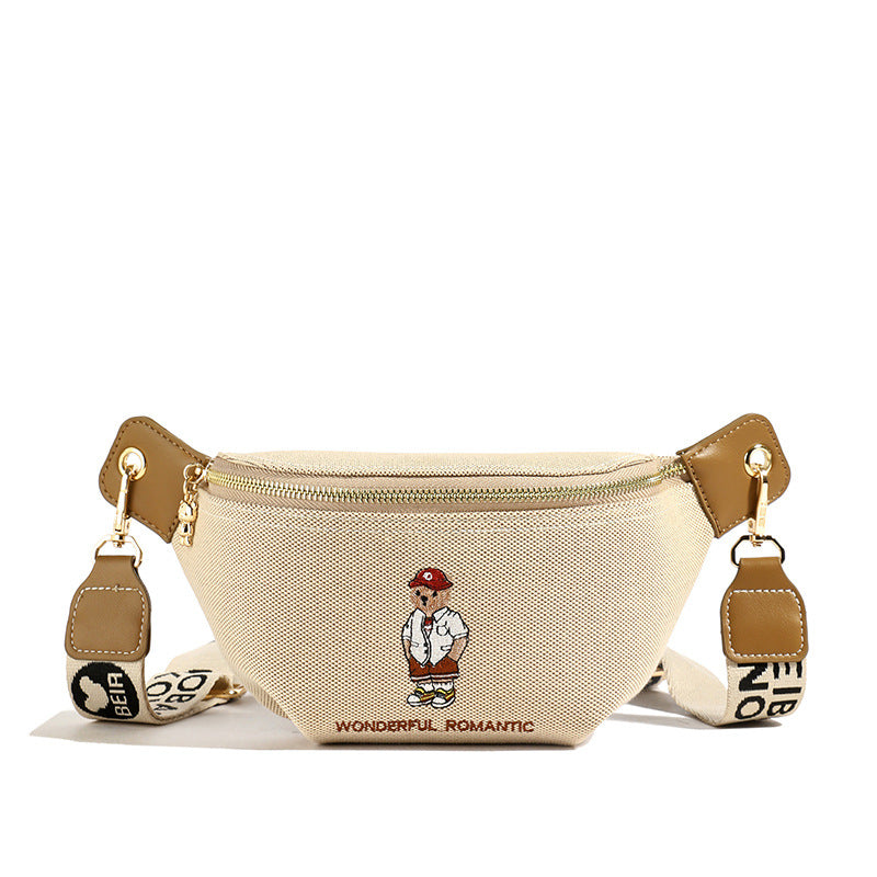 Western Style Female Commute Leisure Versatile Waist Packs