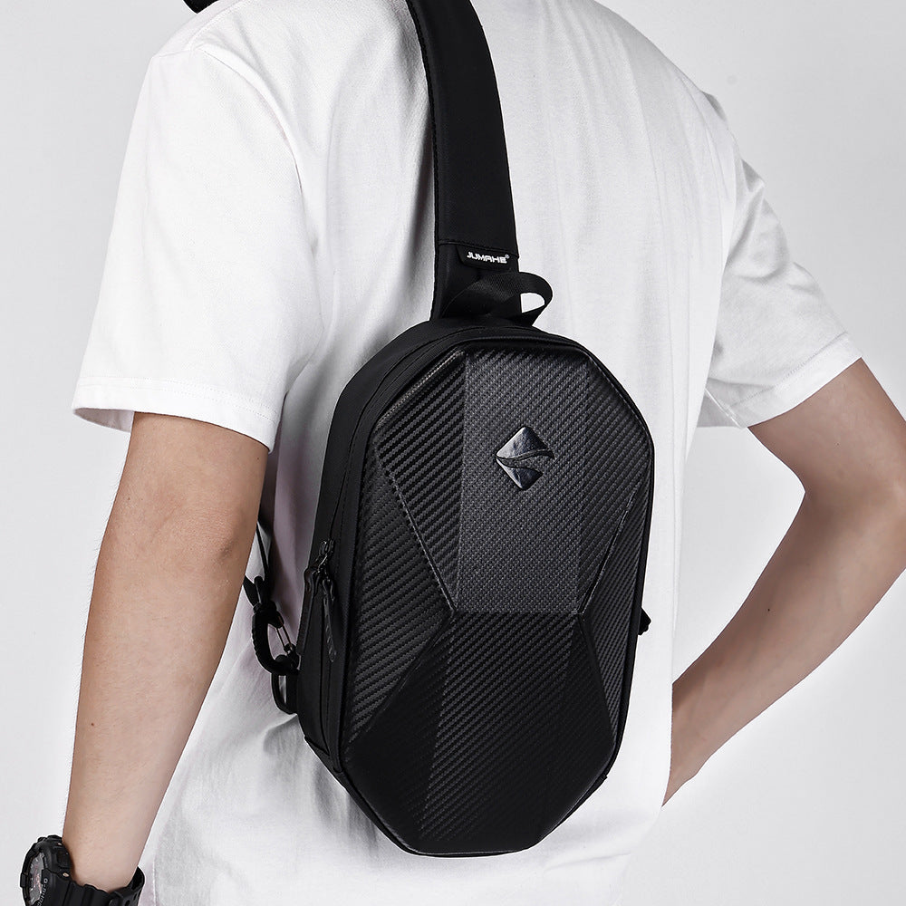 Men's High Quality Hard Shell Large Capacity Men's Chest Bags