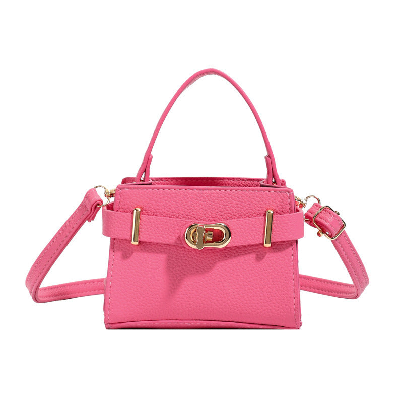 Women's Simple Decorative Texture Light Luxury Solid Color Women's Shoulder Bag