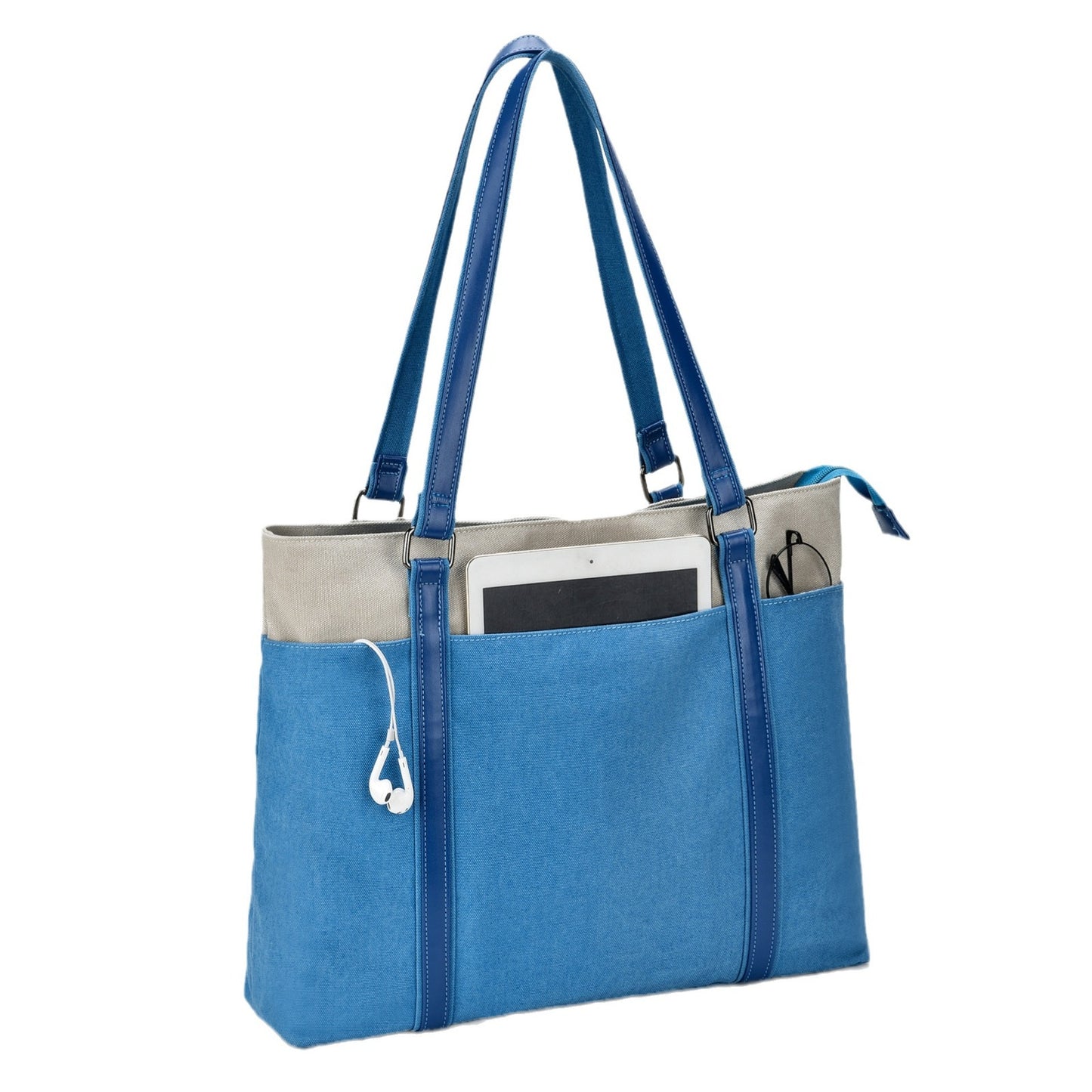 Women's Fashion Classy Canvas Computer Liner Handbags