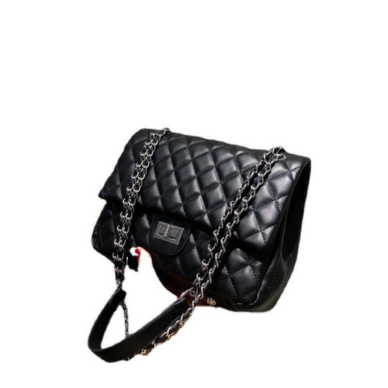 Texture Female Niche Fashion Popular Rhombus Bags