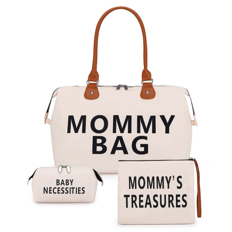 Mummy Three-piece Large Capacity Diaper Dry Bags