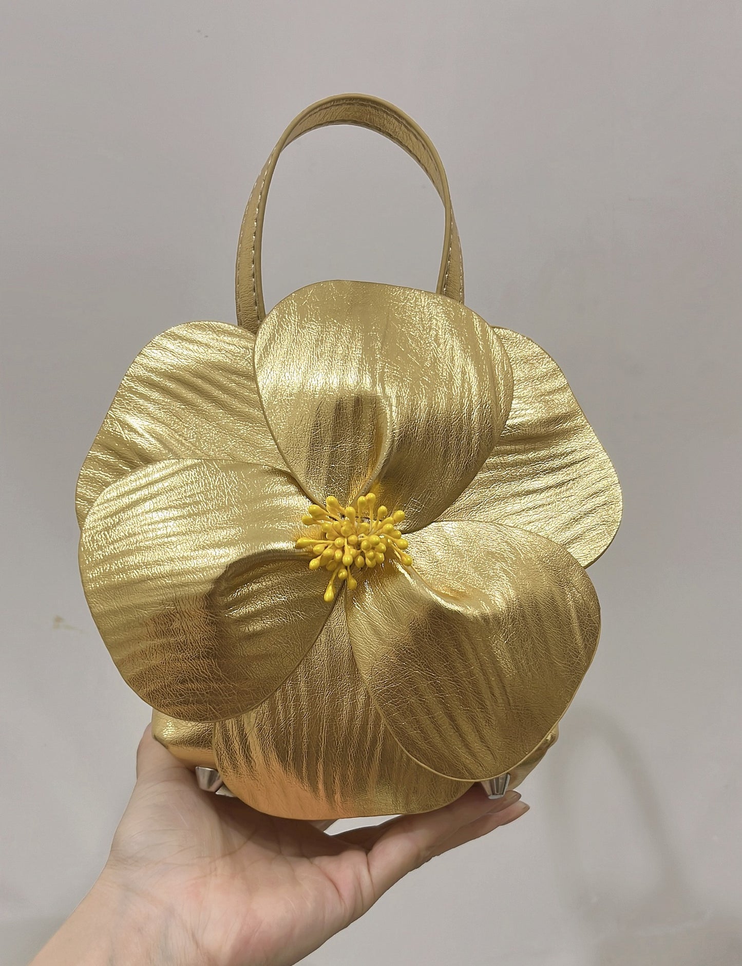 Women's Early Spring French Petal Flower Creative Bags