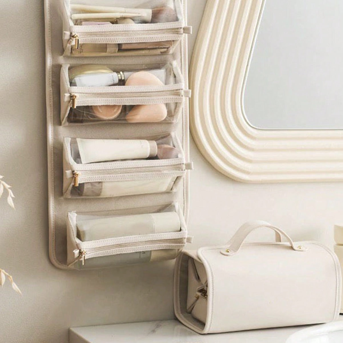 One Batch Portable Large Capacity High Cosmetic Bags