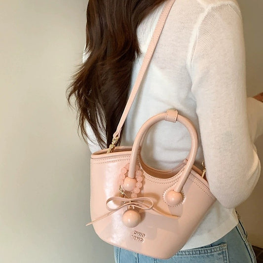 Women's South Style Fashion Cherry Love Hand-held Tote Bags