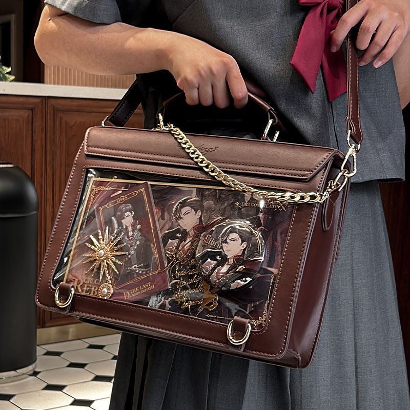 Everyday Joker Two-dimensional Transparent Badge Bar Pain Bags