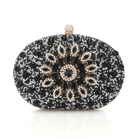 Women's Dinner Clutch Versatile Clothing Diamonds Evening Bags