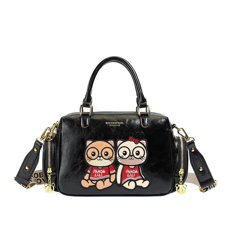 Women's Korean Style Traveling Shopping Portable Large Women's Messenger Bag