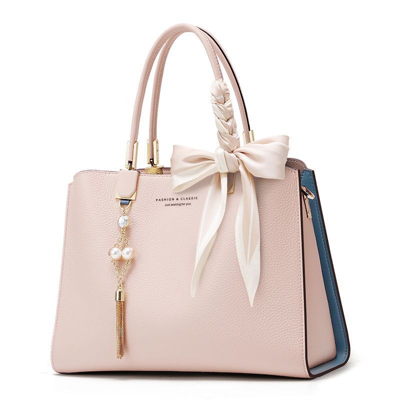 Women's Spring High-grade Genuine Leather Mother Portable Women's Handbag