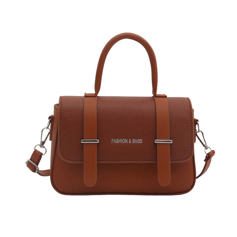 Women's Fashion Large Capacity Simple Decoration Temperament Commute One Portable Women's Shoulder Bag