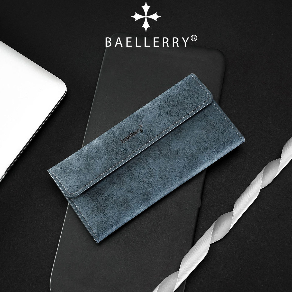 Men's Long Retro Multiple Slots Soft Leather High Sense Minimalist Men's Wallet