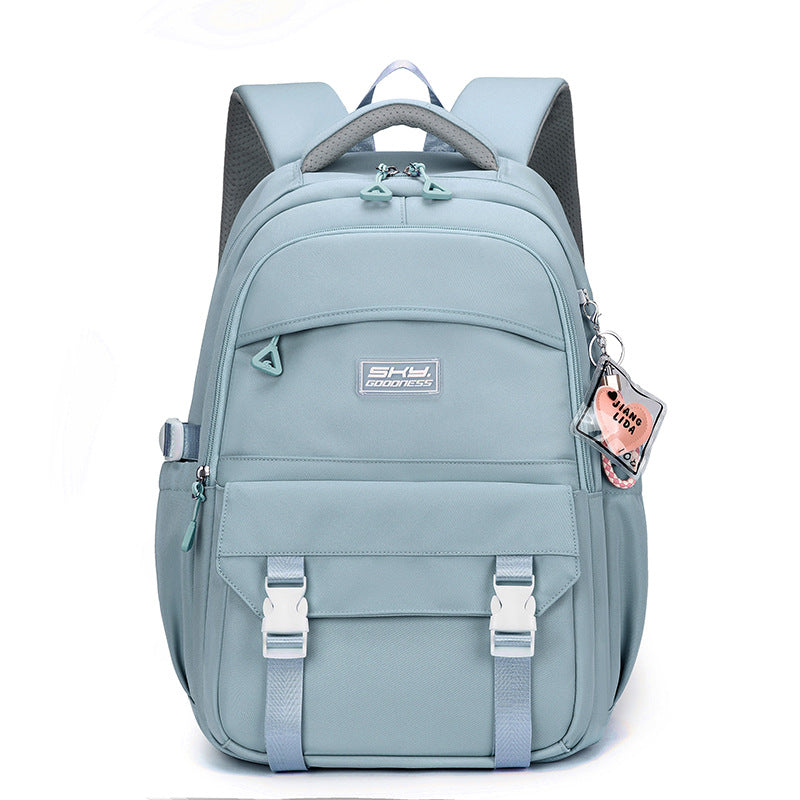 Simple Large Capacity Female Junior High Backpacks