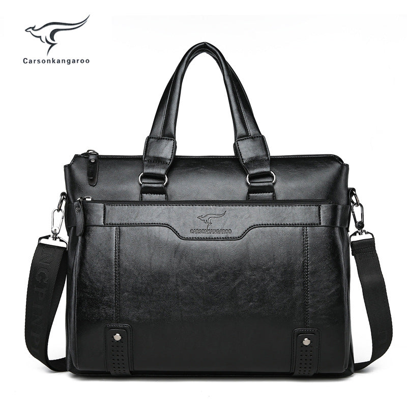 Men's Trendy Glamorous Horizontal Business Computer Men's Handbags
