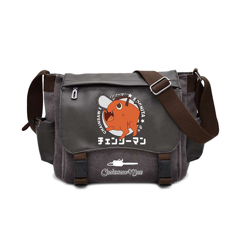 One Piece Human Ghost Blade Totoro Men's Shoulder Bags
