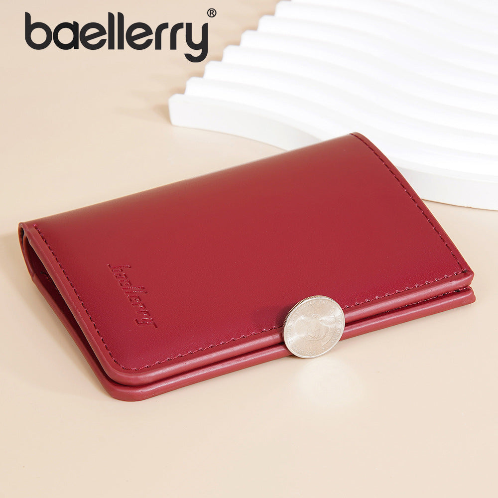 Women's & Men's Minimalist Thin Driving License Waterproof Men's Wallet
