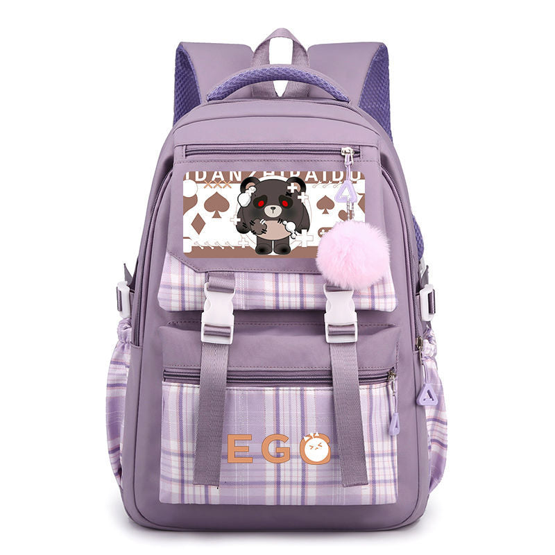 Egg Puff Party Good-looking Burden Alleviation Backpacks