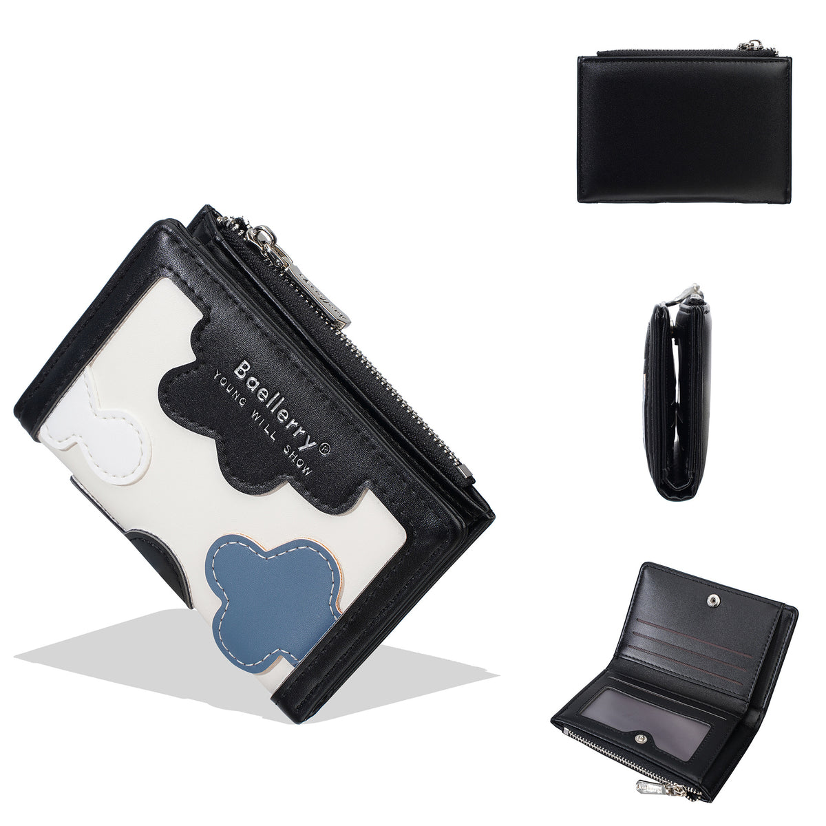 Women's High-grade Versatile Simple Multiple Slots Short Portable Compact Ladies Wallet