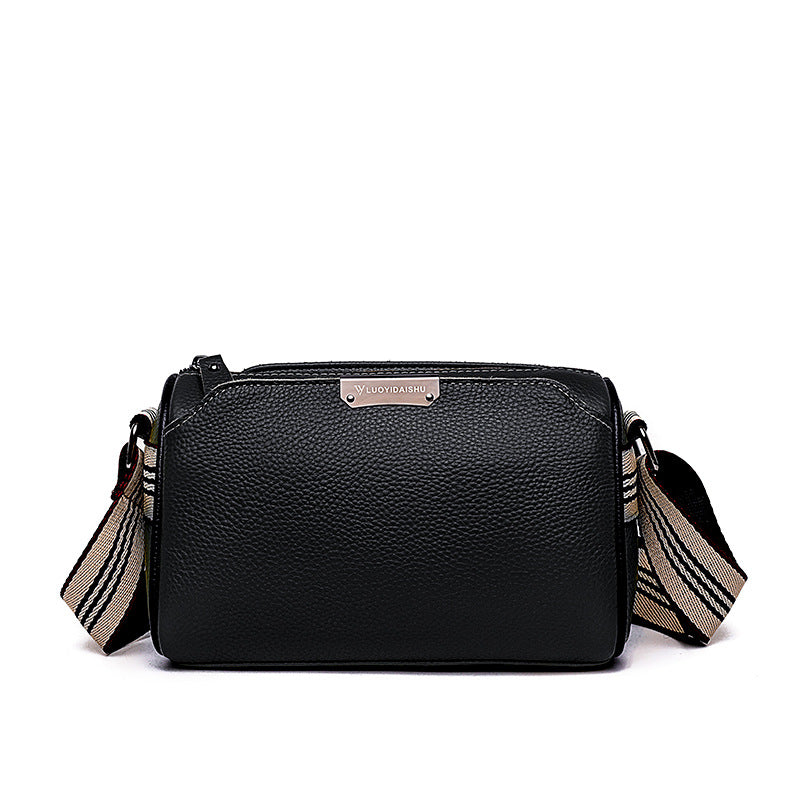 Women's Leather Fashion Large Capacity Female Soft Shoulder Bags