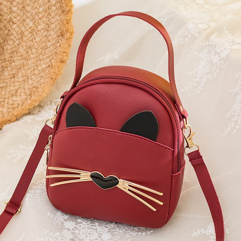 Women's Korean Style Fashionable Mobile Pouch Shoulder Bags