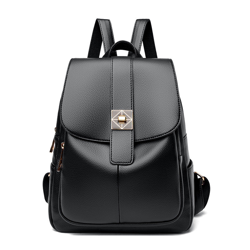 Winter Large Capacity Fashion Simple Soft Backpacks