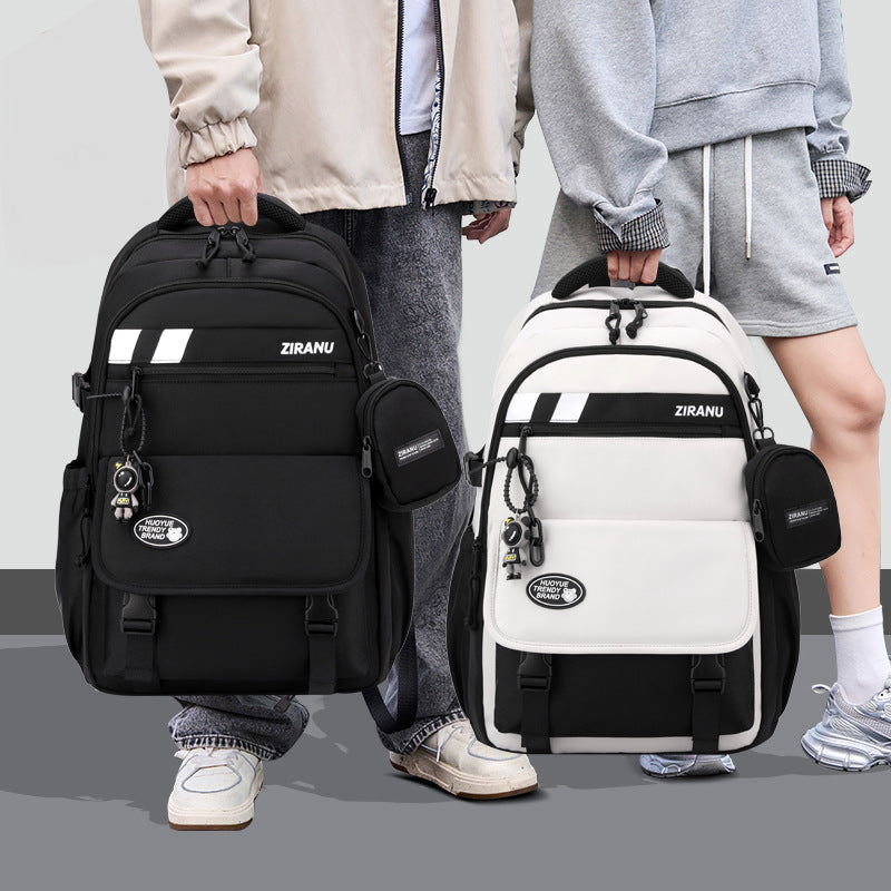 Men's Natural Fish Primary Lightweight Large Capacity Backpacks