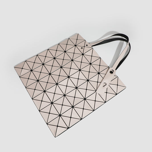 Six Grid Color Fashion Geometric Diamond Shoulder Bags