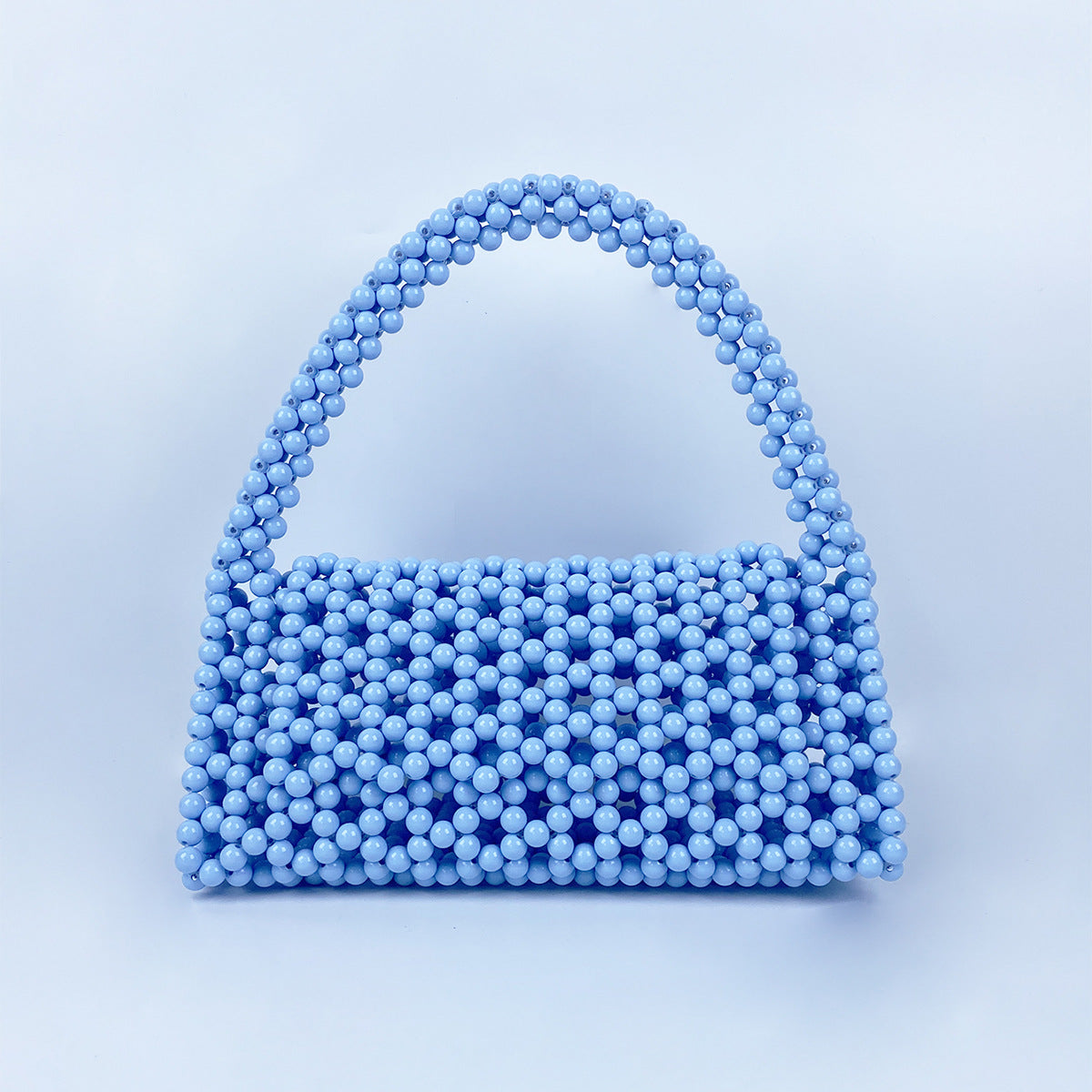 Women's Hand-woven Acrylic Beaded Retro Fairy Triangle Handbags