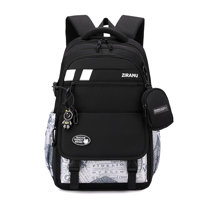 Men's Natural Fish Primary Lightweight Large Capacity Backpacks