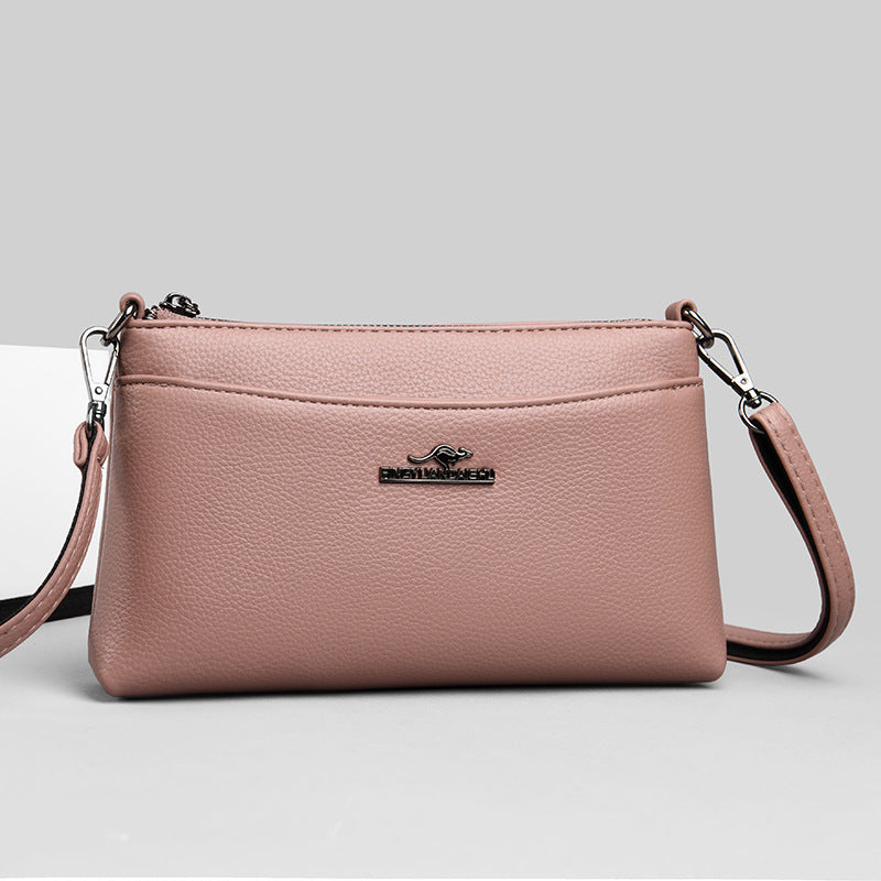 Women's Graceful Mother Soft Leather Fashion Crossbody Bags