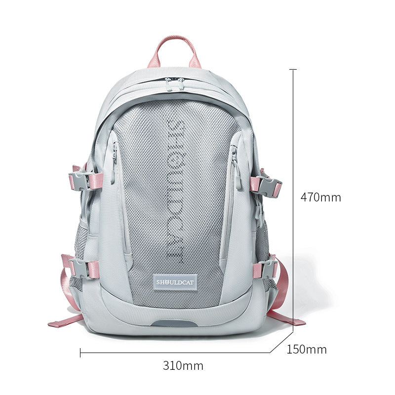 Female Korean High Mori Style Primary Backpacks