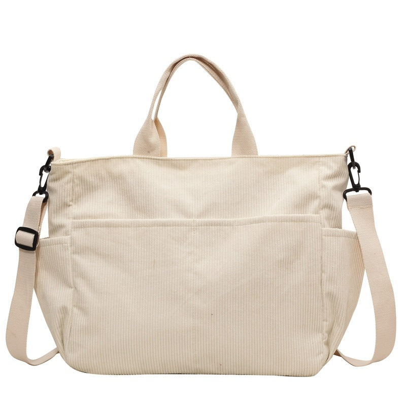 Women's Portable Female Fresh Artistic Large Capacity Women's Shoulder Bag